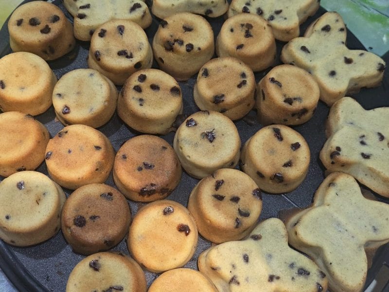 Cliquez pour zoomer ! Cake banane et pépites de chocolat Thermomix par Syssy44