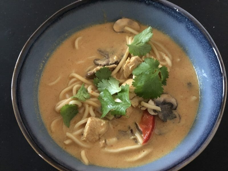 Cliquez pour zoomer ! Ramen thaï au poulet Thermomix par ju-ju73
