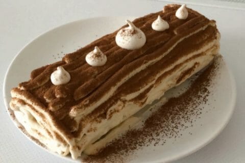 Cliquez pour zoomer ! Bûche Tiramisu Thermomix par ju-ju73