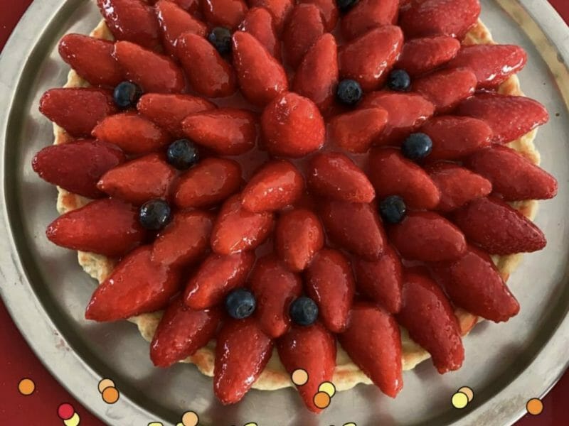 Cliquez pour zoomer ! Tarte aux fraises Thermomix par Mam_Zell