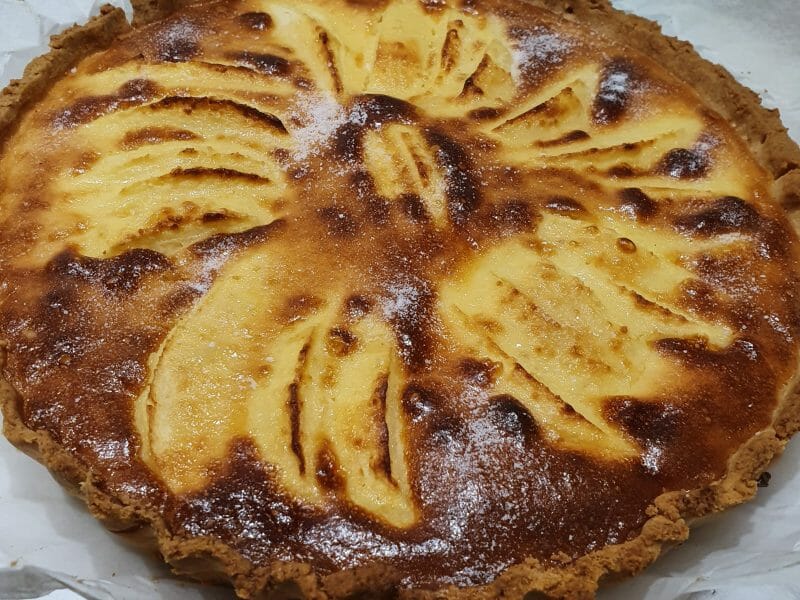 Cliquez pour zoomer ! Tarte normande aux pommes Thermomix par Anamai06
