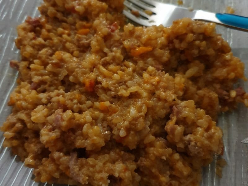 Cliquez pour zoomer ! Risotto à la bolognaise Thermomix par Anamai06