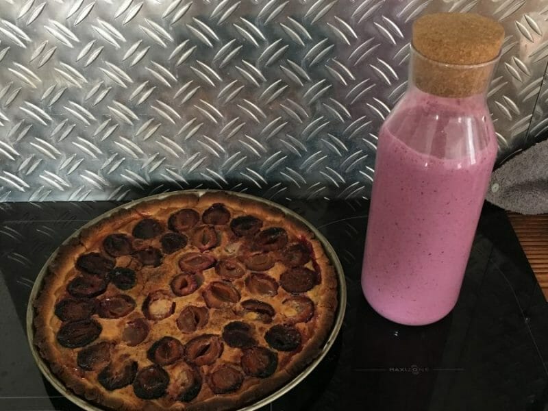 Cliquez pour zoomer ! Smoothie fruits rouges et banane Thermomix par itchigoo