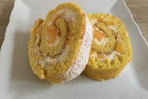 Cliquez pour zoomer ! Roulé à la mangue Thermomix par Florette
