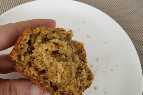 Cliquez pour zoomer ! Muffins à la banane au Thermomix