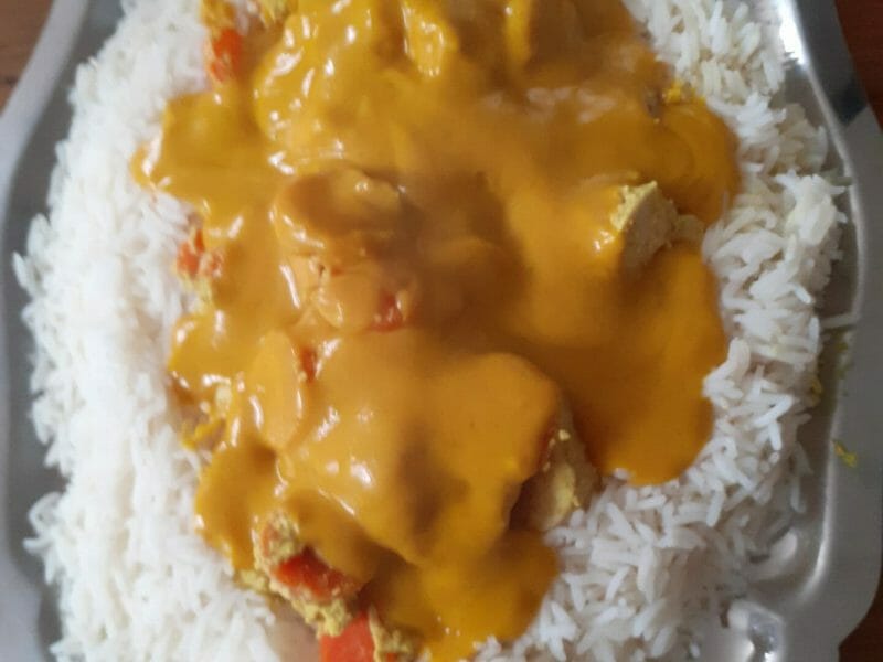 Cliquez pour zoomer ! Poulet coco aux 3 épices Thermomix par Maxsoco