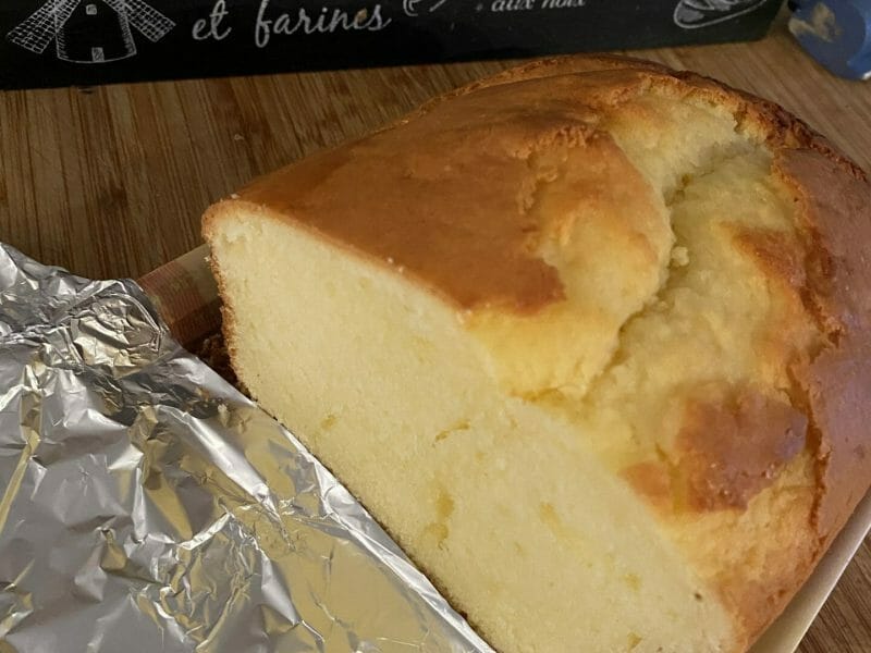 Cliquez pour zoomer ! Cake aux petits suisses Thermomix par sabi26