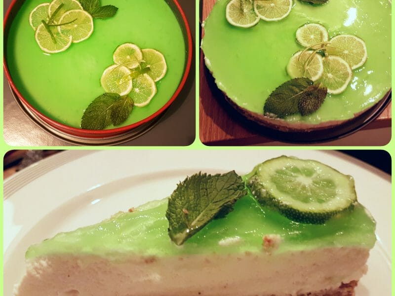 Cliquez pour zoomer ! Bavarois Mojito Thermomix par Gigimomix