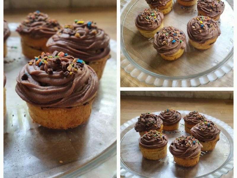 Cliquez pour zoomer ! Cupcakes au nutella Thermomix par Laetitia97428