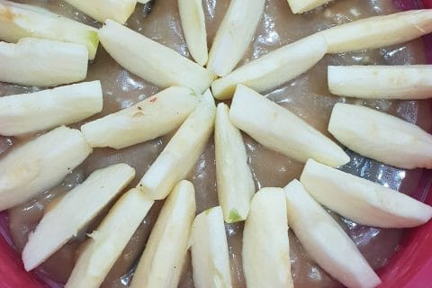 Cliquez pour zoomer ! Gâteau renversé aux pommes caramélisées Thermomix par avenu63