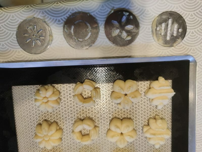 Cliquez pour zoomer ! Sablés à la presse à biscuits Thermomix par mariannehuet