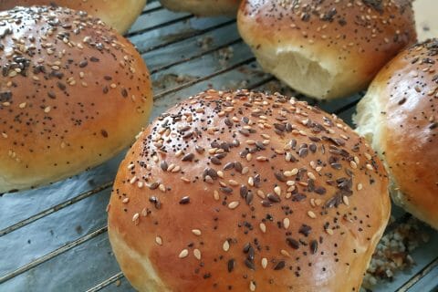 Cliquez pour zoomer ! Pains hamburger Thermomix par Gloria26