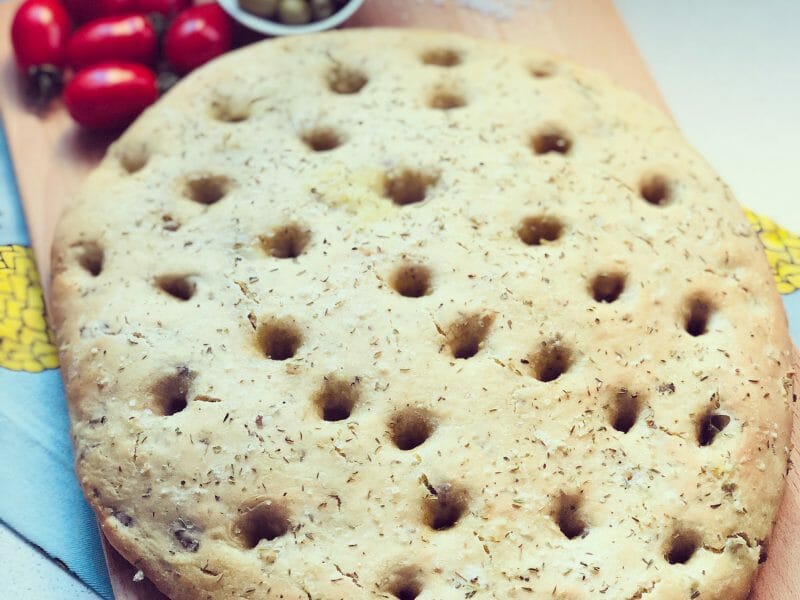 Cliquez pour zoomer ! Focaccia Thermomix par Elena_2