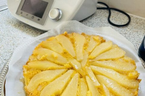 Cliquez pour zoomer ! Gâteau renversé aux poires Thermomix par Lucamix