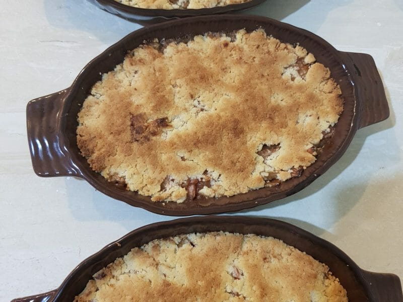 Cliquez pour zoomer ! Crumble aux Pommes Thermomix par somy