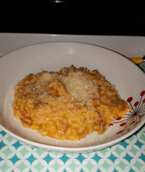 Cliquez pour zoomer ! Risotto au chorizo Thermomix par Mathilde_15