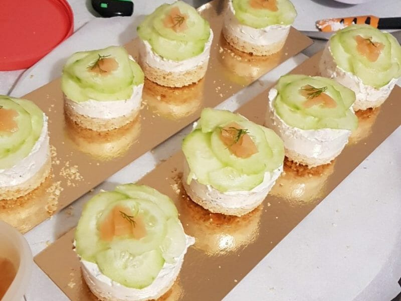 Cliquez pour zoomer ! Cheesecake au saumon sans cuisson Thermomix par Priscillia_1