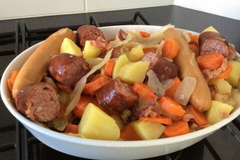Cliquez pour zoomer ! Potée au chou au Thermomix