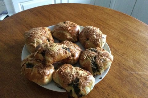 Cliquez pour zoomer ! Paniers feuilletés épinards et jambon au Thermomix