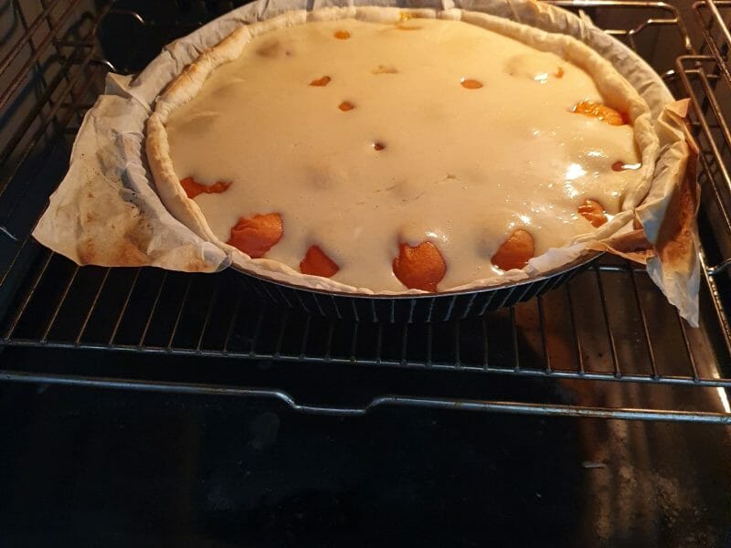 Cliquez pour zoomer ! Tarte amandine aux abricots Thermomix par mamiecath