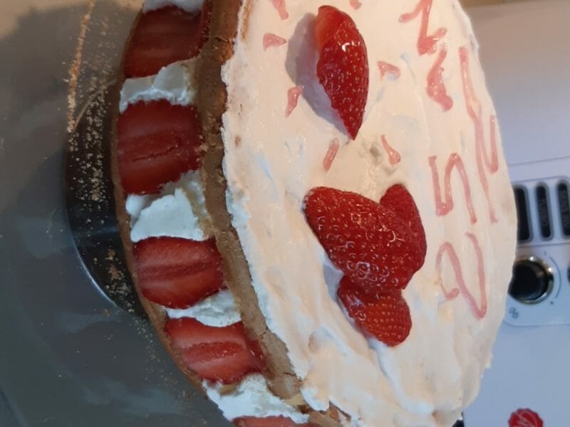 Cliquez pour zoomer ! Fraisier Thermomix par Marion_Noan