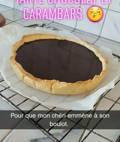 Cliquez pour zoomer ! Tarte tout chocolat Thermomix par Jessica_76