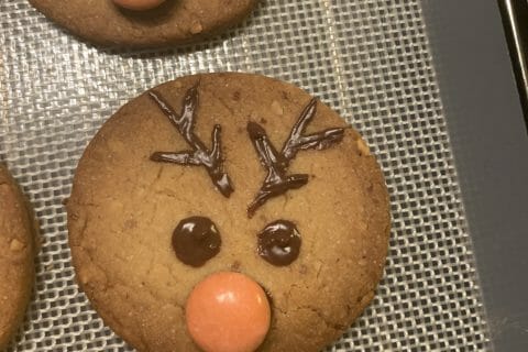 Cliquez pour zoomer ! Sablés rennes de Noël au Thermomix