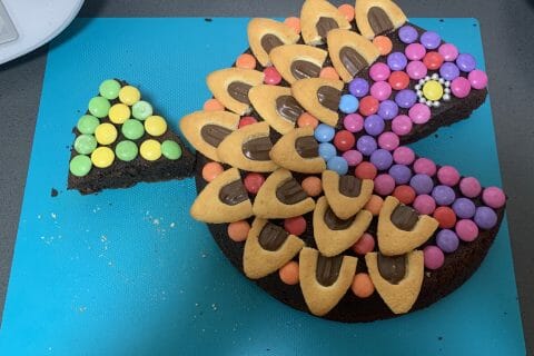 Cliquez pour zoomer ! Gâteau au chocolat des écoliers au Thermomix