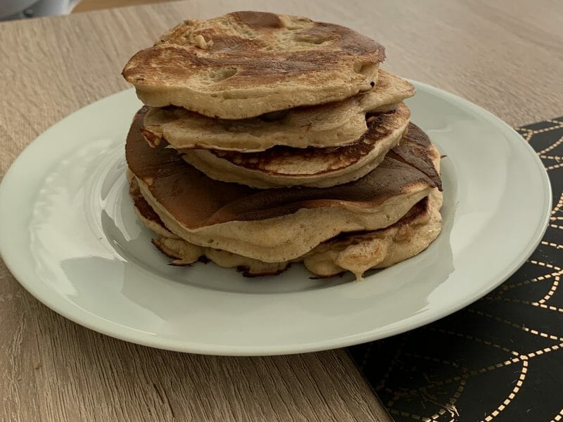 Cliquez pour zoomer ! Pancakes à la banane Thermomix par StephD