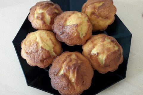 Cliquez pour zoomer ! Fondants au citron, coeur de lemon curd Thermomix par Kikine2711