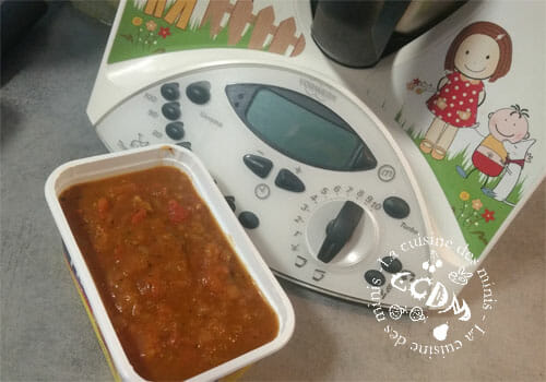 Cliquez pour zoomer ! Sauce tomate Thermomix par La cuisine des minis