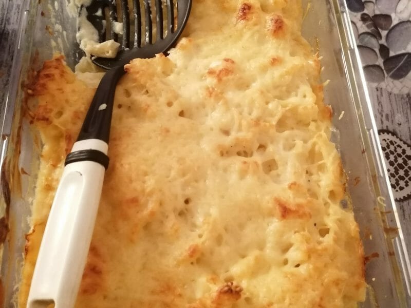 Cliquez pour zoomer ! Gratin de pâtes au fromage blanc Thermomix par Vanessa_95
