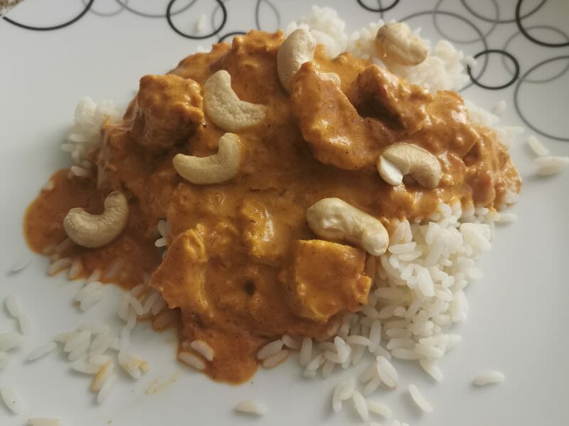 Cliquez pour zoomer ! Butter Chicken Thermomix par Petiitefleur
