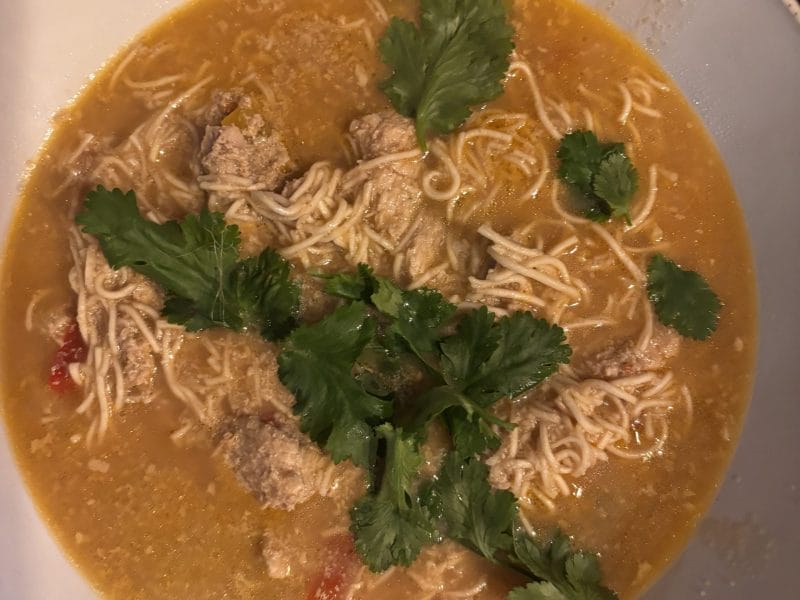 Cliquez pour zoomer ! Ramen thaï au poulet Thermomix par elwood85