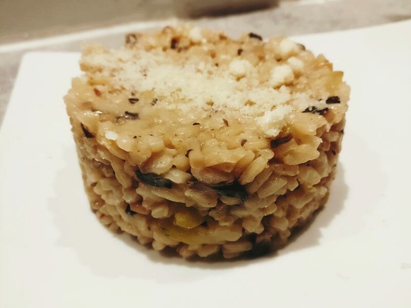 Cliquez pour zoomer ! Risotto champignons et courgettes Thermomix par Audrey_51