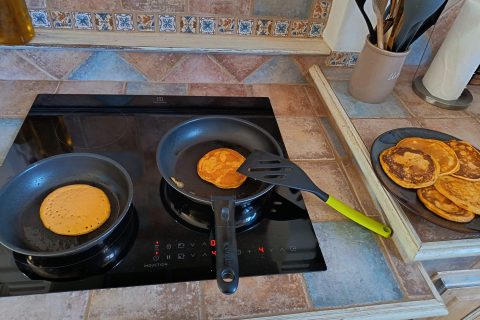 Cliquez pour zoomer ! Pancakes à la patate douce Thermomix par Delph1609