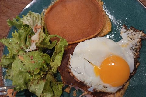 Cliquez pour zoomer ! Pancakes à la patate douce Thermomix par Delph1609