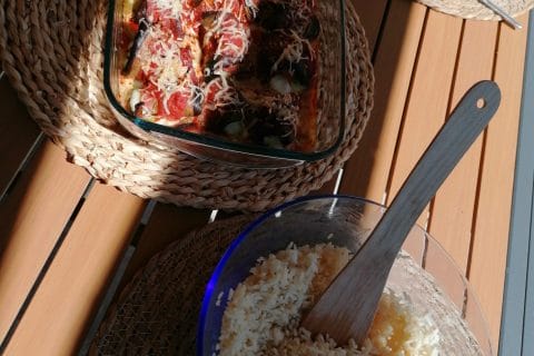 Cliquez pour zoomer ! Roulés d’aubergines au jambon Thermomix par Delph1609