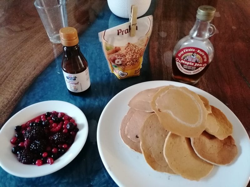 Cliquez pour zoomer ! Pancakes à la banane Thermomix par Delph1609