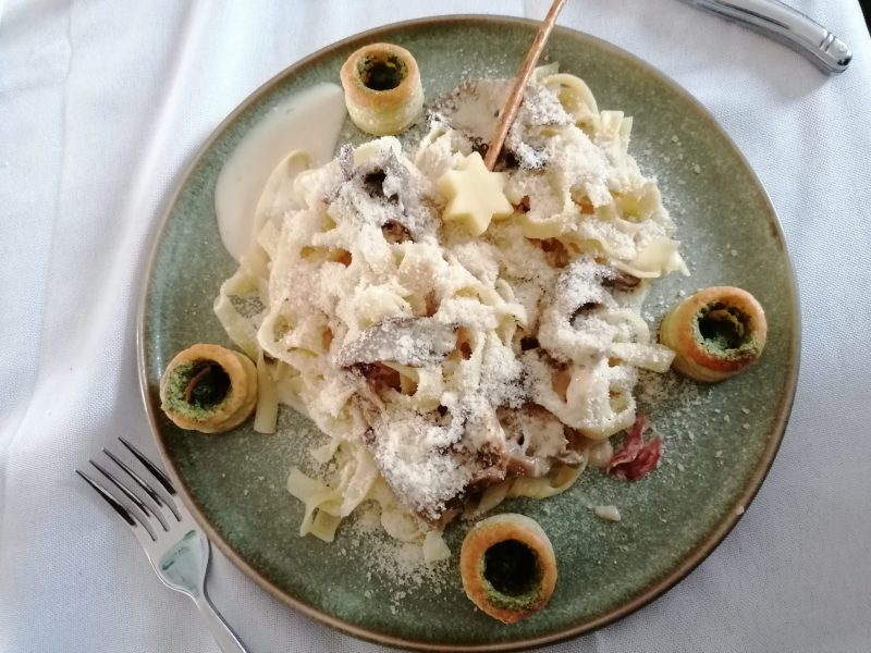 Cliquez pour zoomer ! Tagliatelle sauce crémeuse aux pleurotes Thermomix par Delph1609