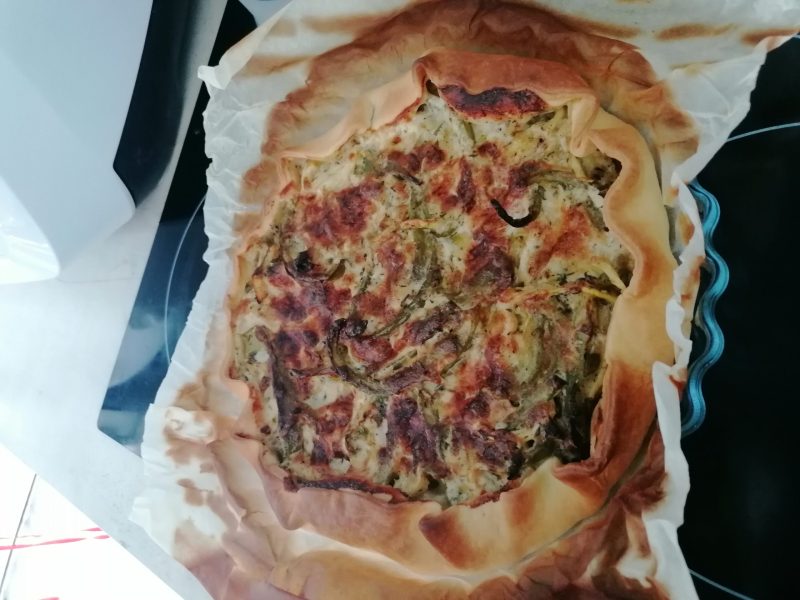 Cliquez pour zoomer ! Quiche poivrons et courgettes Thermomix par Delph1609