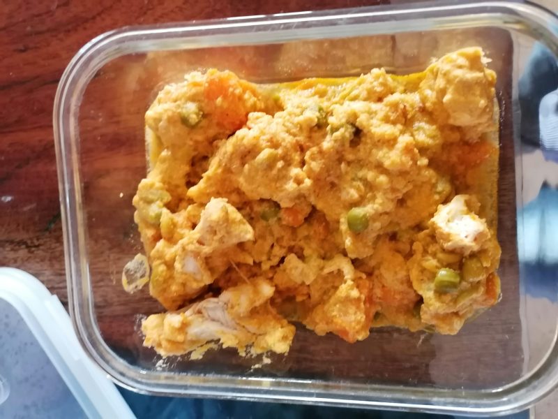 Cliquez pour zoomer ! Curry de poulet aux patates douces Thermomix par Delph1609