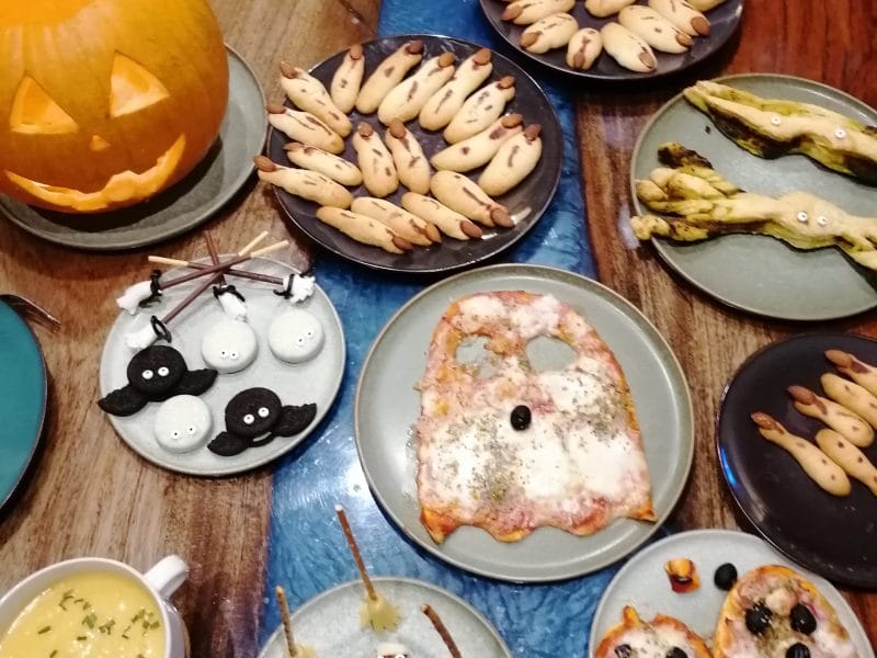 Cliquez pour zoomer ! Mini pizzas Halloween Thermomix par Delph1609