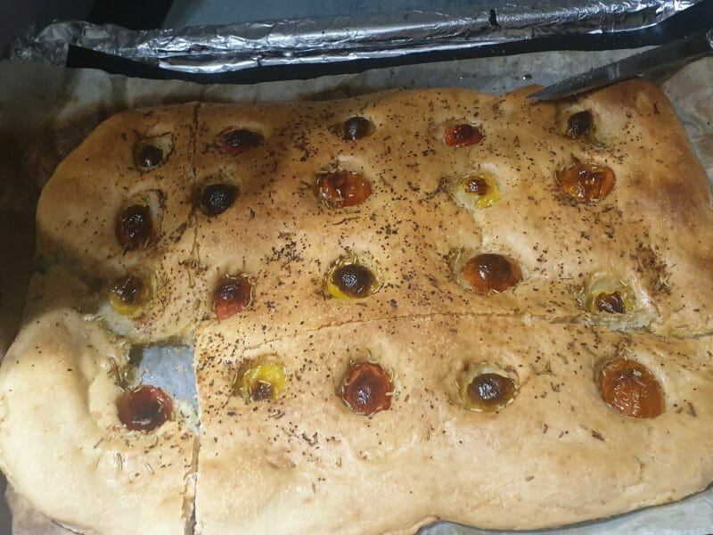 Cliquez pour zoomer ! Focaccia des Pouilles Thermomix par Virginie_48