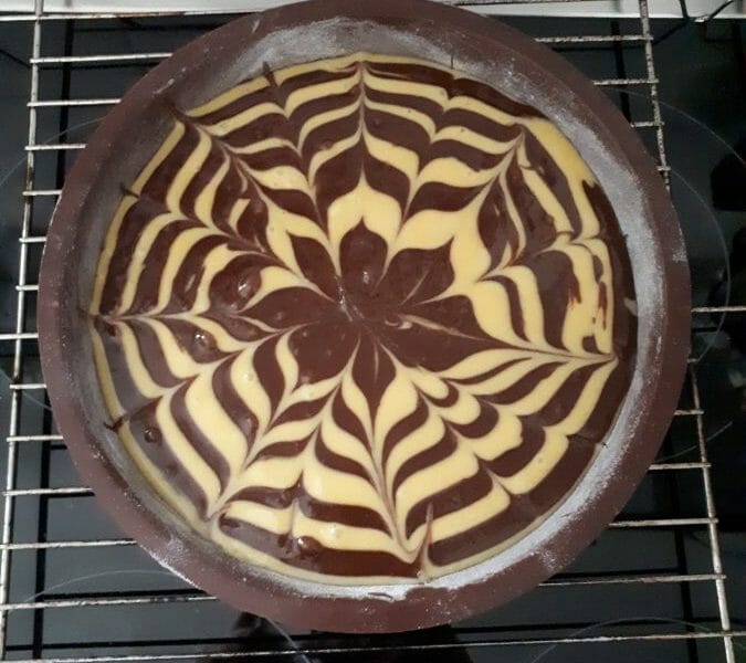Cliquez pour zoomer ! Gâteau zébré Thermomix par FannyH
