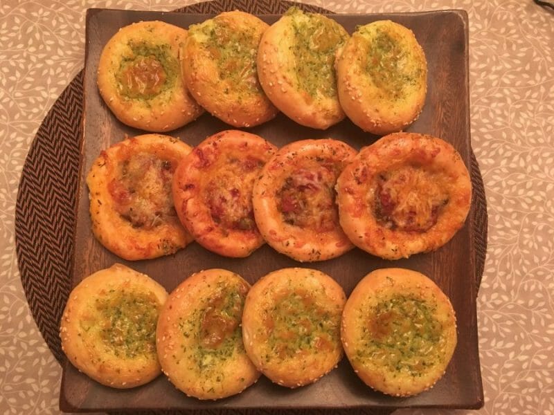 Cliquez pour zoomer ! Poğaça – Petits pains Turcs à la Feta Thermomix par Ralia