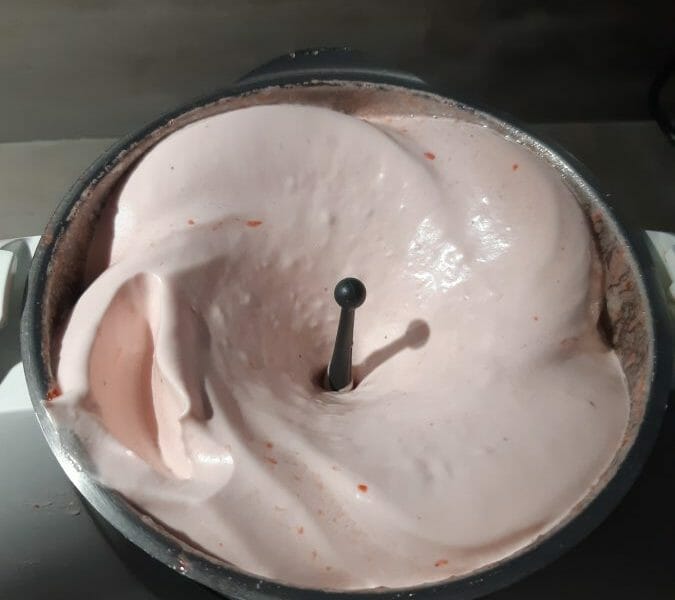Cliquez pour zoomer ! Mousse de fraises Thermomix par Menolia