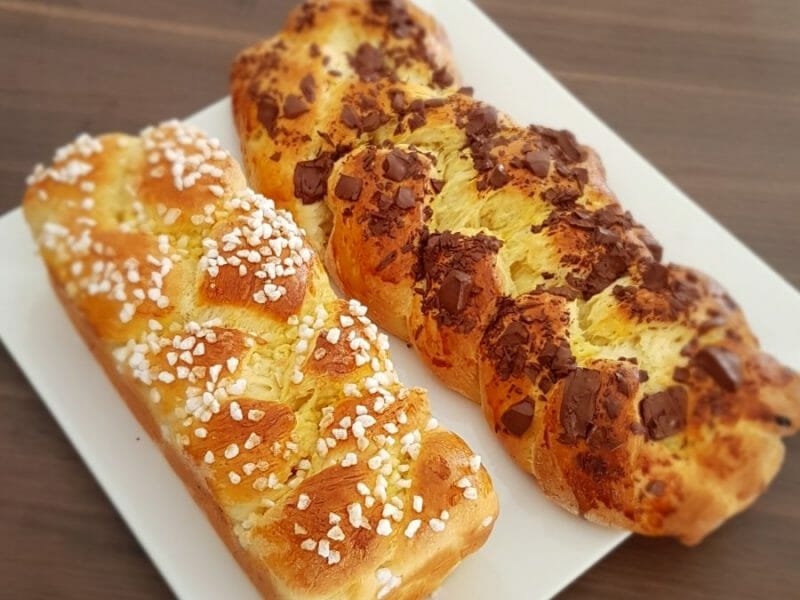 Cliquez pour zoomer ! Brioche tressée à la mie filante Thermomix par julialia