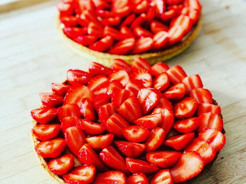 Cliquez pour zoomer ! Tarte aux fraises Thermomix par Drolixx