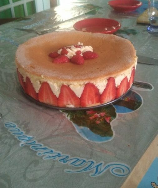 Cliquez pour zoomer ! Fraisier Thermomix par valerie91160